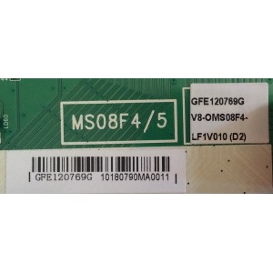MAIN / TCL V8-OMS08F4-LF1V010(D2) / GFE120769G / V8-0MS08F4-LF1V010(D2) / MS08F4/5 / 40-MS08F6-MAA2H	