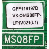 MAIN / FUENTE/ COMBO/ TCL GFF119197D / V8-OMS08FP-LF1V021(L1) / MS08FP / 40-MS08FP-MAC2HHG / V8-0MS08FP-LF1V021(L1)	