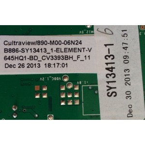 MAIN / ELEMENT 3CJ2871 / CV3393BH-F / 890-M00-06N24 / MODELO ELEFW651 / PANEL V645HQ1-PE1 REV.C1	