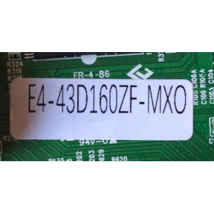 MAIN FUENTE (COMBO) PARA TV TCL / NUMERO DE PARTE SVSM8-43D16ZF-MA2 / 40-MS08FP-MAC2HG / IDF123603A / E4-43D160ZF-MXO / MS08FP / MODELO 43''