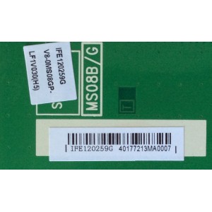 MAIN / TCL V8-0MS08GP-LF1V030(H5) / IFE120259G MS08B/G 40-0MS08B-MAC2HG	
