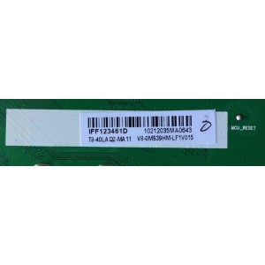 MAIN / TCL IFF123461D / T8-40LA02-MA11 / V8-0MS39HN-LF1V015 / 40-0MS39N-MAC2HG / MS39 / MODELO 40''	