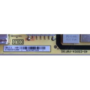 FUENTE DE PODER / TCL 81-PE501C5-PL290AA / 40-E501C4-PWF1XG / PE501C4 / PE401C4	