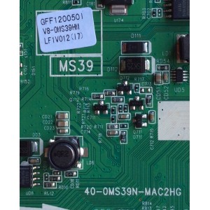 MAIN / TCL V8-0MS39HM-LF1V012(17) / GFF1200501 / V8-OMS39HM-LF1V012(17) / 40-0MS39N-MAC2HG / MS39	