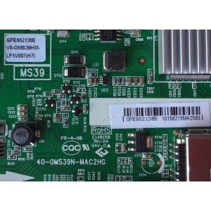MAIN / TCL V8-OMS39HM-LF1V007(H7) / GFE952138E / V8-OMS39HM-LF1V007(H7) / 40-0MS39N-MAC2HG / MS39	