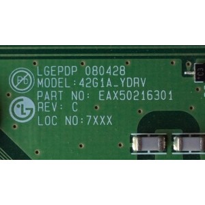 BUFFER / LG EBR50174804 / EAX50216301 / MODELO 42PG20-UA / PANEL PDP42G10235	