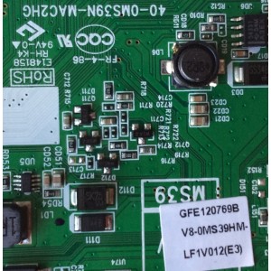 MAIN / TCL V8-0MS39HM-LF1V012(E3) / GFE120769B / V8-OMS39HM-LF1V012(E3) / 40-0MS39N-MAC2HG / MS39	