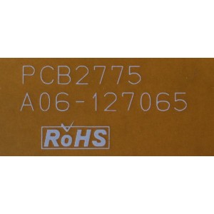 BACKLIGHT IVERSOR/ AUO 19.26006.197 / 1926006197 / PCB2775 / ISN002-00(32Inch) / MODELO LCT32Z4ADP / PANEL T315XW02 V.7	