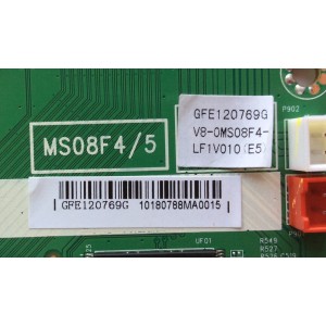 MAIN PARA TV TCL NUMERO DE PARTE GFE120769G / V8-0MS08F4-LF1V010(E5) / / V8-OMS08F4-LF1V010(E5) / MS08F4/5 / 40-MS08F6-MAA2HG