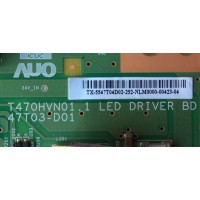 LED DRIVER / LG 55.47T04.D02 / 5547T04D02 / T470HVN01.1 / 47T03-D01 / MODELO 47"	