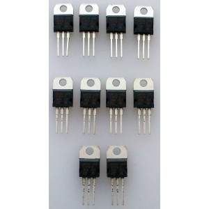 LOTE CON 10 PIEZAS DE MOSFET / 80NF03L-04	