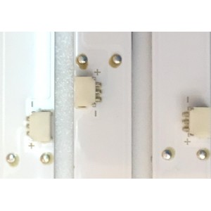 KIT DE LED'S PARA TV VIZIO (3 PIEZAS) / NUMERO DE PARTE IC-B-VZAA43DA53 / IC-B-VZAA43DA53A / IC-B-VZAA43DA53B / 09810100K123 / DA53A1 / MODELO V435-G0 / V435-G0 LAUFQELV