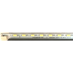 BARRAS DE LED'S PARA TV SHARP ( 2 PZ ) / NUMERO DE PARTE F420LB001B-001 / F420LB001T-001 / E253117 / PANEL L420FH1-1 / MODELO LC-42LE540U