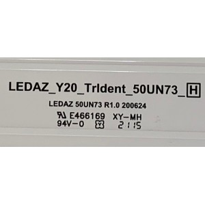 KIT DE LED'S PARA TV LG (4 PIEZAS) / NUMERO DE PARTE EAV65006001 / 50UN73_INX / LEDAZ_Y20_TRIDENT_50UN73_H / LEDAZ 50UN73 R1.0 200624 / E469119 / PANEL NC500DQG-VXHX7 / MODELOS 50UN73 / 50UP7560AUD / 50UP7560AUD.BUSJLJM