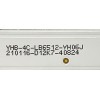 KIT DE LED'S PARA TV TCL ( 4 PZ ) / NUMERO DE PARTE 4C-LB6512-YH06J / 20200803 / E496757 / MODELO 65S433