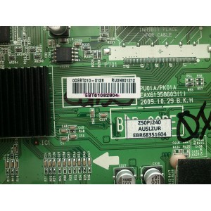 MAIN / LG EBT61082804 / EBU60698132 / PU01A/PK01A / EAX61358603(1) / MODELO Z50PJ240-UB