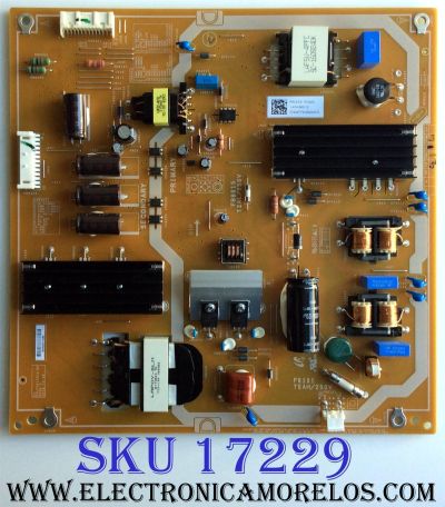 SUB FUENTE DE PODER PARA TV SONY / NUMERO DE PARTE 1-474-643-12 / 1-474-643-11 / 147464312 / 147464311 / PSLF331151A / PANEL'S S750QF58 V4 / S750QF58 V5 / LC750EQL (SJ)(A1) / MODELOS XBR-75X850D / XBR-75X855D / XBR-75X857D / XBR-85X850D / XBR-85X855D