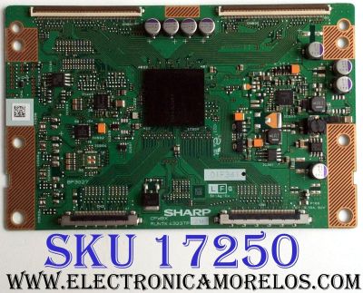 T-CON / LG RUNTK4323TPZM / CPWBX4323TPZM / 4323TPZM / 01F34T / PANEL LK315D3LA57 / MODELO 32LD550-UB CUSMLH