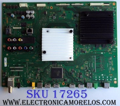 MAIN PARA TV SONY A2072588B 016B / A-2072-588-B / 1-894-595-12 / 189459512 / PANEL YD5S550HTG01 / MODELOS XBR-55X900C / XBR-65X900C / (DESPUÉS DE REEMPLAZAR ESTA PLACA TIENE QUE ACTUALIZAR EL SOFTWARE DESCARGA LA VERSIÓN CORRECTA PARA TU MODELO)