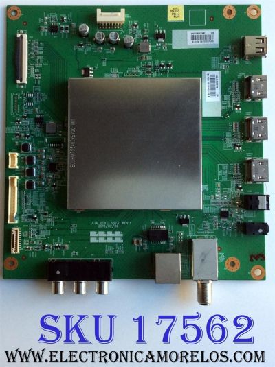 MAIN / BEST BUY / TOSHIBA 631V0G00160 / UCI4 VTV-L55731 REV:1 / VTV-L55731 REV:1 / 691V0G00160 / REV:1B / PANEL K430WDRA / MODELO 43LF621U19