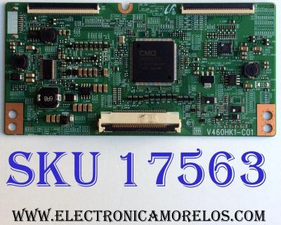T-CON / SAMSUNG 35-D061337 / V460HK1-C01 / PANEL LD400CGC-C1-DD01 / MODELOS UN40D6000 / UN40D6000SFXZA CN03