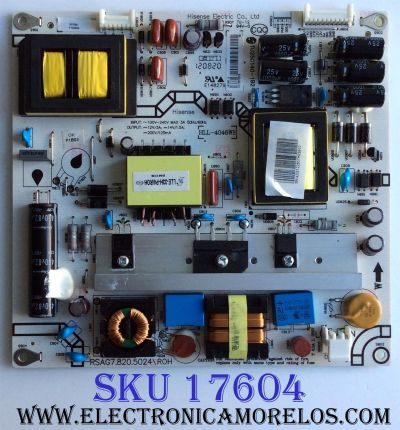 FUENTE DE PODER / INSIGNIA 161562 / RSAG7.820.50249\ROH / 161560 / HLL-4046WH / TU25C140-1B2 / E148279 / PANEL BE420FF-B57(3000) / MODELO NS-42E480A13