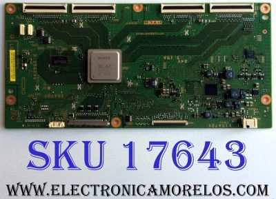 T-CON / SONY 1P-1125X00-4012 / 2B-1N MP/TCD-C-C82-A-4-0078 / PANEL FQLF550T02 / MODELO XBR-55HX950