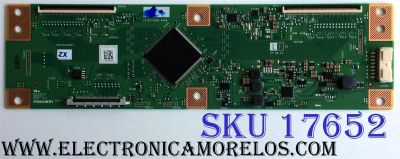 T-CON PARA TV VIZIO / NUMERO DE PARTE RUNTK0334FVZX / 1P-0171X00-40SB / RUNTK0334FV / E253117 / PANEL SD700DUA-2 / MODELOS E70-F3 / D70-F3 / D70-F3 LFTRXC / E70-F3 LFTRXD