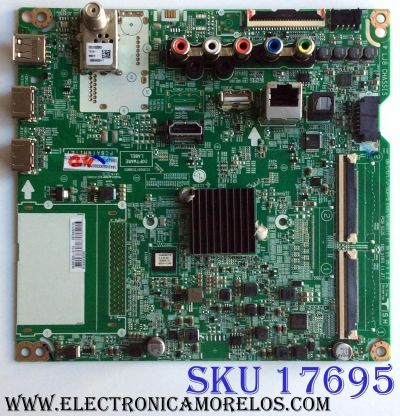 MAIN PARA TV LG ORIGINAL 4K UHD HDR / NUMERO DE PARTE EBT65307702 / EAX67872805 / 65307702 / EAX67872805(1.1) / PANEL NC650DQE-ABGX7 / DISPLAY HV650QUB-N9D / MODELO / 65UK6300PUE / 65UK6300PUE.BUSGLOR