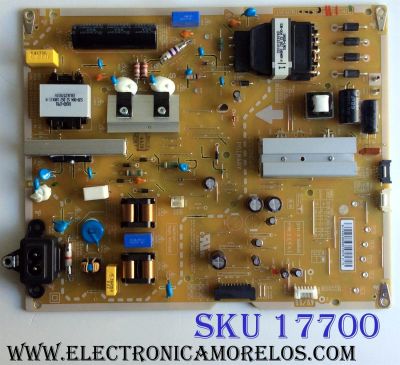 FUENTE DE PODER PARA TV LG / NUMERO DE PARTE EAY64808601 / EAX67645501 / LGP4955-18UL6 / MODELOS 49SK8000PUA / 49SK8000PUA.BUSWLJR / 55SK8000PUA / 55SK8000PUA.AUSWLJR / 55SK8000PUA.BUSWLJR / 55UK7700PUD / 55UK7700PUD.AUSWLJR / 55UK7700PUD.BUSWLJR