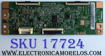 T-CON / SAMSUNG BN96-30065C / E88441011 / 30065C / PANEL CY-JM050BGNV1H / MODELOS UN50M5300 / UN50M5300AFXZA DA01 / UN50M530D / UN50M530DAFXZA / UN50J5000 / UN50J5000EFXZA DB02 / HG50NE470HFXZA / HG50NE477HFXZA / HG50NE478HFXZA