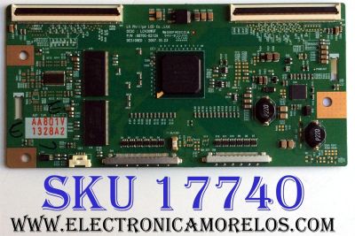 T-CON / LG 6871L-1328A / 6870C-0212A / 1328A / PANEL LC420WUF (SS)(A1) / MODELOS 42LG61-UA AUSQLJM / 42LG6100-ZH AEKQLWP / 42LGX / UT42MX70