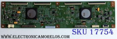 T-CON PARA TV VIZIO / NUMERO DE PARTE 5F.F15B.VTR / V500DK1-CKS1 / E222034 / 14102612 / 5FF15BVT / 5FF15BVTR3448G08W03400 / PANEL TPT500DK1-QS1 REV:SC1A / MODELO P502UI-B1 LTY6RKCR