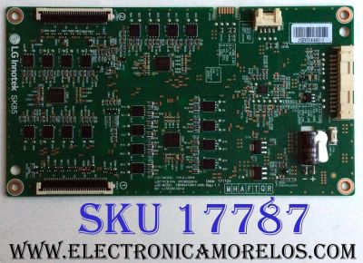 LED DRIVER PARA TV LG / NUMERO DE PARTE EBR85415501 / 3PCR02201A / 701A / PCLK-L701A / LC55D961001A / PANEL'S HC550DQB-SLUA1-214X / HC550DQB-SLUA5-214X / MODELOS 55SK9000PUA / 55SK9000PUA.AUSWLJR / 55SM9000PUA / 55SM9000PUA.BUSYLJR