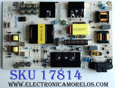 FUENTE DE PODER / HISENSE 225759 / RSAG7.820.6666/ROG / HLL-4155W0 / E166702 / CQC13134095636 / PANEL / MODELO 49H6E