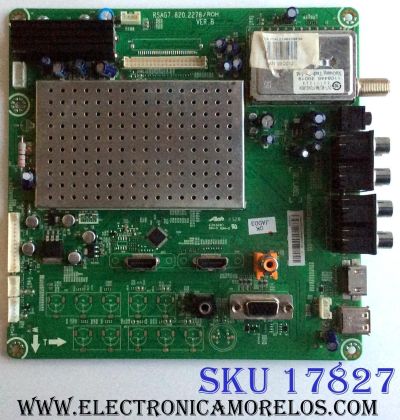 MAIN / HISENSE 154655 / RSAG7.820.2278/ROH / VER.B / LTDN42V77US(1) / E303981 / PANEL V420H-L06 / MODELO LTDN42V77US