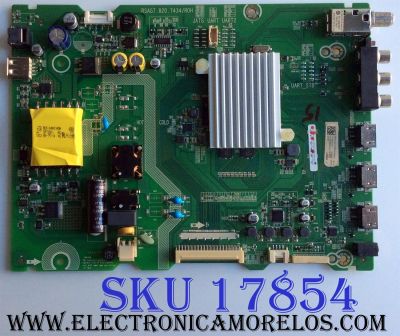 MAIN / FUENTE (COMBO) / HISENSE 230072 / RSAG7.820.7434/ROH / 230075 / HU32K2604HWR(1000) /3TE32G1809D4 / TM186F402M / G1809B7 / MODELO 32H4E