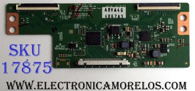 T-CON / LG 6871L-4067A / 6870C-0488A / 4067A / PANEL`S LD320DUE (FH)(B1) / TPT315B5-EUJFFA / MODELOS 32SE3KB-BE.AUSBLJM / 32SE3KB-BE