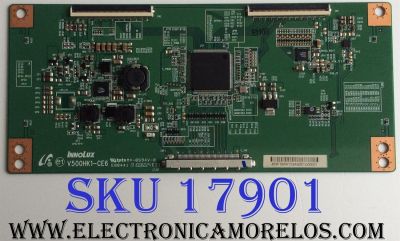 T-CON / PANASONIC 459F3B6 / V500HK1-CE6 / 459F3B6AT33 / E88441 / PANEL`S V390HK1-LE6 REV.F6 / V390HK1-LE6 / MODELO TC-39AS530U