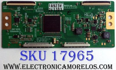 T-CON / LG 6871L-2411D / 6871C-0358A / 2411D / SUSTITUTAS 6871L-2411A / 6871L-2789A / 6871L-2667A / 6871L-2573A / 6871L-2411C / 6871L-2693A / 6871L-2411B / 6871L-2554A / PANEL LC470EUF (SD)(P1) / MODELOS 47LW5700-UE / 47LW5300-UC / 47LW5700-UE.AUSZLHR