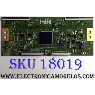 T-CON / LG 6871L-3018A / 6870C-0425B / 3018A / SUSTITUTAS 6871L-3018C / 6871L-3018D / 6871L-3018E / PANEL´S LC600EUD (FE)(F1) / LC600EUD (FE)(M2) / MODELOS TC-L60E55 / 60LM7200-UA / 60LM7200-UA.AUSWLJM