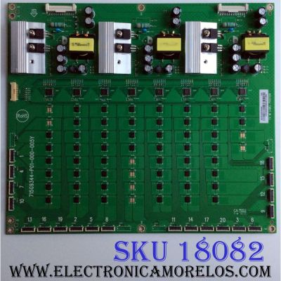 LED DRIVER / VIZIO LNTVHI26ZAAAW / 715G9344-P01-000-005Y / HI26ZAAAW / PANEL T650QVF09.1 / MODELOS P65-F1 / P65-F1 LTMAXIKU