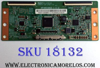 T-CON / SEIKI / RCA / 34.29110.000 / MT4601B02-1-C-2 / 3429110000 / MT4761B01-1-C-2 / PANEL D460D3-GW46-C0X / MODELOS SE46FY10 / LED48G45RQ / PLED5529A-D A1406