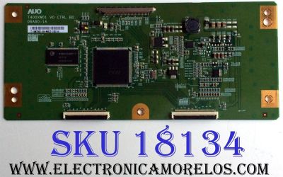 T-CON / SAMSUNG 55.40T01.003 / T400XW01 V0 CTRL BD / 5540T01003 / 06A60-1A / PANEL T400XW01 V.0 / MODELOS LNS4051DX/XAA / LNS4041DX/XAA / TLX-04011C