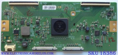 T-CON PARA TV VIZIO 4K UHD SMART TV / NUMERO DE PARTE 6871L-4190A / 6870C-0577A / 4190A / PANEL TPT550U2-EQLSJA.G REV:SC4C / MODELO P55-C1 / P55-C1 LTM7TM / P55-C1 LTM7TMDS /  LTM7TMAS