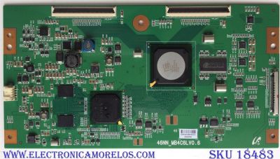 T-CON / SONY LJ94-02642H / 2642H / 46NN_MB4C6LV0.6 / PANEL LTY460HF03-102 / LTZ460HF03-102 / MODELO KDL-46VE5	