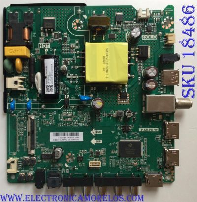 MAIN / FUENTE (COMBO) / HISENSE A18073881 / M182037 / TP.SR.PB701 / M180708 / LSC400HN02 / HU40N2176MF.N.80 / PANEL JHD400N2F31-TX / MODELO 40EU3000	