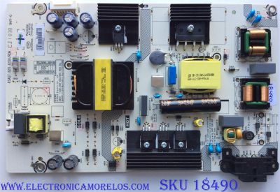 FUENTE DE PODER / HISENSE 231854 / RSAG7.820.8350/ROH / CQC13134095636 / PANEL HD426K3U61-L4K1 / MODELO 43R7E	