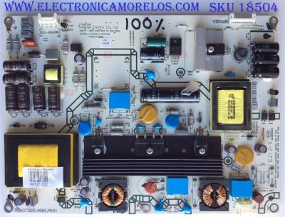 FUENTE DE PODER / HISENSE 159861 / RSAG7.820.4885/ROH / 159863 / HLL-4046WG /MODELO F46K20E / PANEL HE460FF-B37(0200)/PW1	