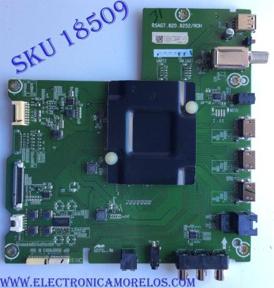 MAIN / SHARP 240178A / RSAG7.820.8252/ROH / HU58A6130UWR / 240177A / 3TE58G1830 / 240178 / 240177 / PANEL HD580S1U02-L1\S0\GM\ROH / LC-58Q7370U 50G1830H9H